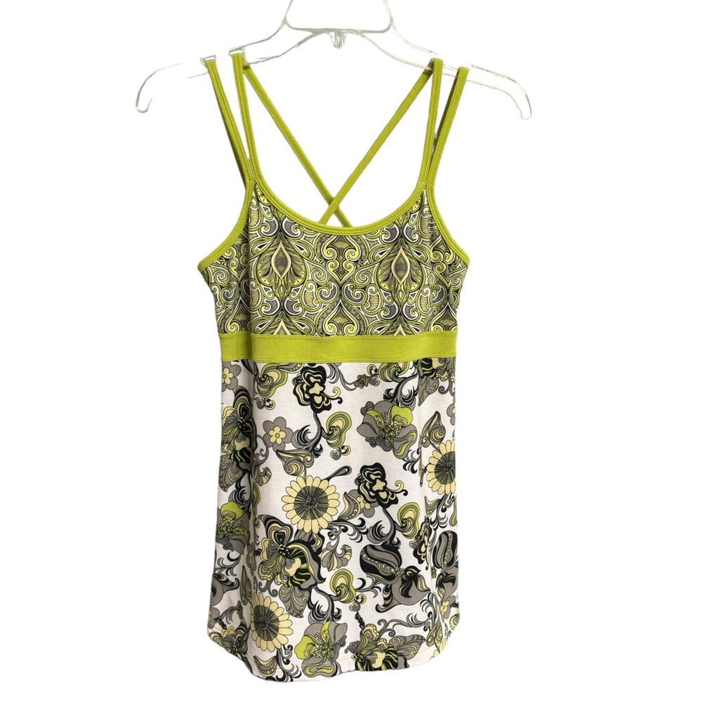 PrAna Kaley Shelf Bra Yoga Tank Top
